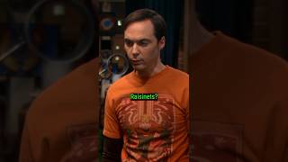 Sheldon  Raisinets TBBT S06E02 shorts [upl. by Joacima832]