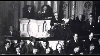 Franklin D Roosevelt  Dec 8 1941 quotDay of Infamyquot Speech Full Speech [upl. by Ahsea]