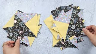 How to sew a beautiful patchwork that even beginners can follow [upl. by Gillan]