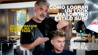 CORTE PARA HOMBRES LA CLASE PASO A PASO [upl. by Eilyw]