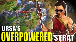 Civ 6  This Civ 6 Strategy Is BROKEN Let Me Show You Why – 1 Deity Gorgo Civilization VI [upl. by Antipas]