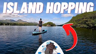 Is this the Best SUP Location in the UK Stand Up Paddle Boarding on Coniston Water  Lake District [upl. by Marabelle]