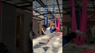 Floating Above Rishikesh Aerial Yoga at Antalya Hotels [upl. by Naga]