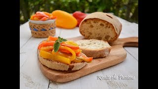 Peperonata la mia ricetta semplice ma perfetta  Ricette che Passione [upl. by Hsirrehc]