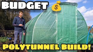 Budget Outsunny Polytunnel Build And Review  Are they worth it [upl. by Kessler590]