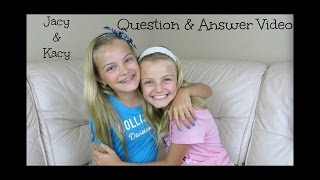 Question and Answer Video  Jacy and Kacy [upl. by Laverne]