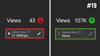 21 youtube settings that fk small channels [upl. by Namref993]