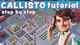 CALLISTO  step by step TUTORIAL 🤓 learn HOW TO SOLO  BOOM BEACH operation gameplayattack strategy [upl. by Pena]