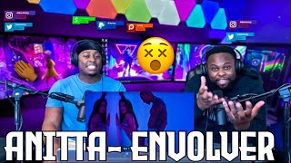 Anitta  Envolver Official Music Video Brothers Reaction [upl. by Rumery]