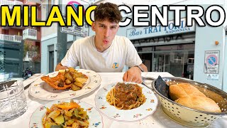 Come si mangia nelle TRATTORIE in CENTRO a Milano [upl. by Joacimah]