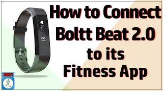 How to connect Boltt Beat 20 to a Fitness App 2021 [upl. by Walker771]