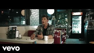 Shawn Mendes  Life Of The Party Official Lyric Video [upl. by Elvina]