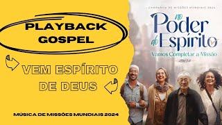 Música de Missões Mundiais 2024  Playback com letra [upl. by Cired]