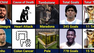 Comparison Maradona VS Pele [upl. by Gassman]