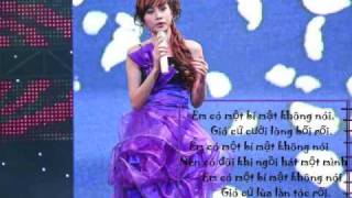 Bi mat cua em w lyrics OST dep tung centimet  Thuy Tien [upl. by Rockie85]