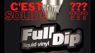 LE FULLDIPPLASTIDIP ESTIL SOLIDERESISTANT  TEST FULLDIP COMMENT RETIRER FULLDIP PLASTIDIP [upl. by Eelek997]