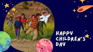 Happy Childrens Day celebrating childrens day [upl. by Hgierb]