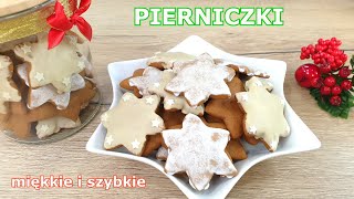 Szybkie PIERNICZKI miękkie od razu po upieczeniu ⭐ 3 zasady jak upiec mięciutkie pierniczki 🎄🎅 [upl. by Fanechka325]