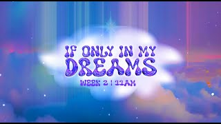 If Only In My Dreams  Week 2  SpiritCHUCH  November 10 2024 [upl. by Merow]