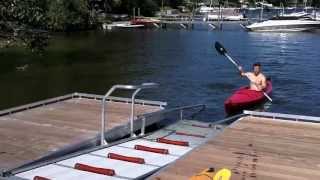 Kayak Launch Dock System [upl. by Warfeld]