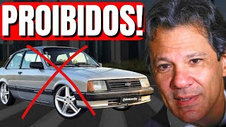 HADDAD QUER PROIBIR CARROS ANTIGOS NO BRASIL 🚫 [upl. by Pesvoh50]