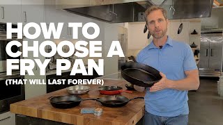 How to choose a frying pan to replace nonstick cookware [upl. by Kcire259]