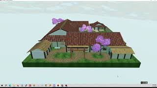 Samurai Home in 3D for FoundryVTT and 3DCanvas  Iido Samurai House inspired by Tom Cartos [upl. by Ardin]