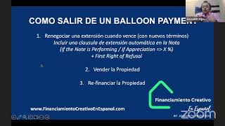 Entendiendo el Balloon Payment [upl. by Ketty]