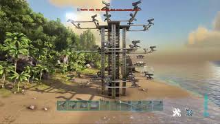 Ark Survival Best Turret Tower Design OverPowered 2018 [upl. by Danczyk897]