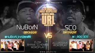 SMACK URL PRESENTS SCO VS NUBORN  URLTV [upl. by Artimid]