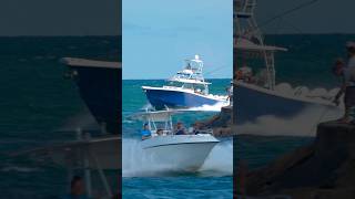 Yellowfin 42 Center Console 4 Mercury 400Hp Haulover Inlet 2024 video yachtlifemiami yellowfin [upl. by Ralyks]