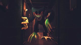 Poppy Playtime Chapter 3  Monster Huggy Wuggy Chase Scene amp Jumpscare 4K [upl. by Chambers]