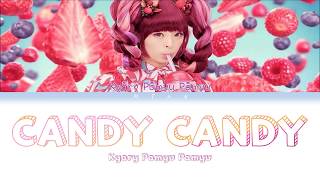 Kyary Pamyu Pamyu きゃり  CANDY CANDY ぱみゅぱみゅ Colour Coded Lyrics EngRomKana [upl. by Awjan]