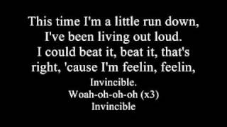 Hedley  Invincible lyrics High Quality [upl. by Dirgni827]