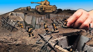 Making a Trench Warfare Table for Warhammer and Historical games [upl. by Asle]