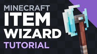 Minecraft Item Wizard  How To Make An Item [upl. by Segroeg]