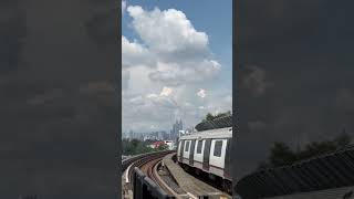 KLCC tower view from Semantan Station 🇲🇾 [upl. by Merline]