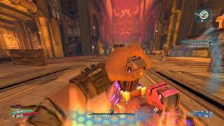 Borderlands 2  OP8 Axton vs Magic Slaughter Badass Round in 1438 [upl. by Ybok]