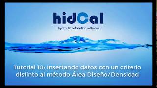 Tutorial 10  Insertando datos de rociadores con un criterio distinto al método Area DiseñoDensidad [upl. by Howarth]