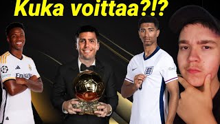 KUKA TULEE VOITTAMAAN 2024 BALLON DORIN [upl. by Atte]