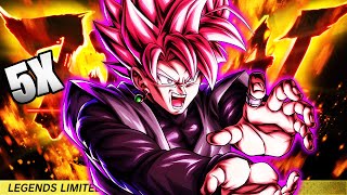 ULTRA MAJIN WHO 5x ZENKAI BUFFED LF TRANSFORMING ROSE IS INSANE  Dragon Ball Legends [upl. by Frances]