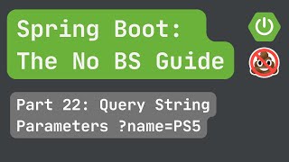 Spring Boot pt 22 Query String Parameters [upl. by Alyal452]