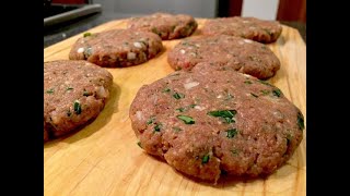 CARNE PARA HAMBURGUESAS JUGOSA Y SUAVE  La mejor receta para negocio [upl. by Assil]