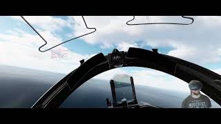 DCS T45 Carrier Case I Landing  Front seat  visual approach [upl. by Raychel964]