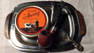 Pipe Tobacco Review Dunhill quotApéritifquot [upl. by Aliuqehs]