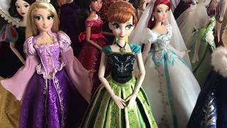 Disney Limited Edition Dolls OUT of the Box Quick Video [upl. by Noreht]