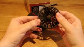 Redington ZERO reel 23 black  flyfishing reel  unboxing [upl. by Yffat]