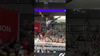 Simone Biles SlowMotion Balance Beam BB 2024 Xfinity Championship Senior Women Session 2 Day 1 Part1 [upl. by Wetzell]