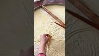 Dried bean curd sticks making process [upl. by Gladi]