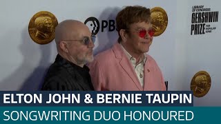 Sir Elton John receives 2024 Gershwin Prize for contribution to music  ITV News [upl. by Iruyas]